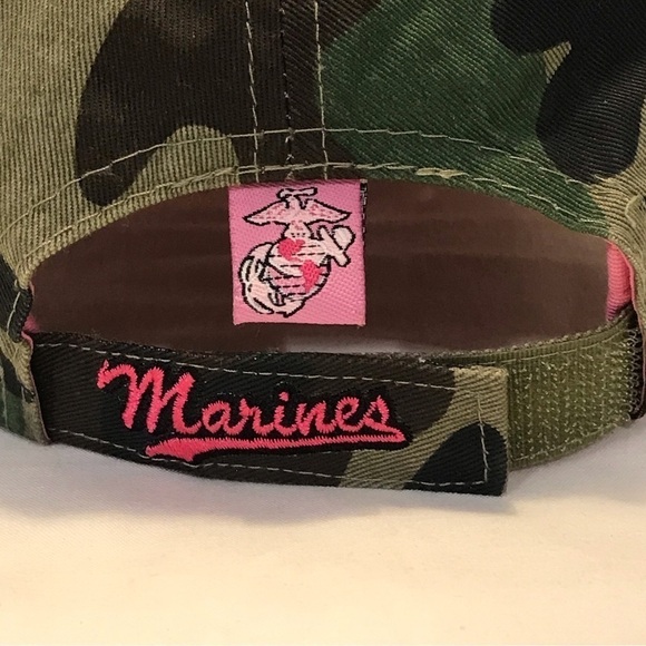CapSmith Inc - Woman's United States Marine Corp USMC Adjustable Ball Cap - Picture 12 of 14